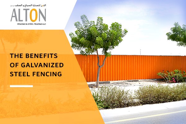 galvanized steel fencing
