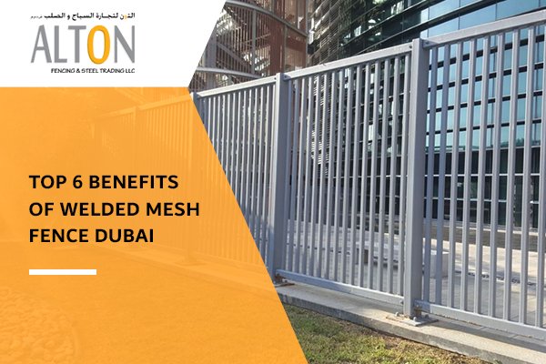 Welded Mesh Fence in Dubai