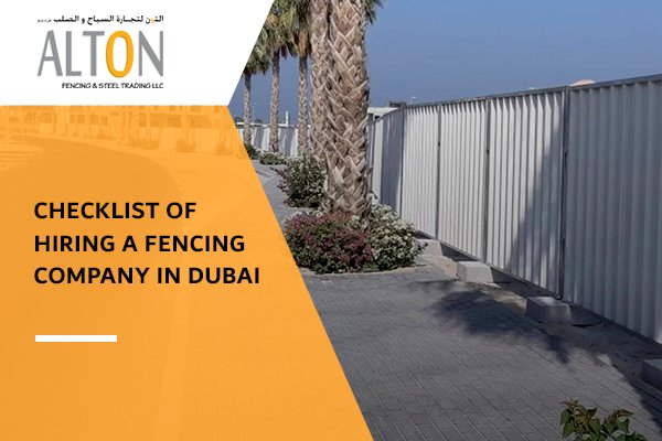 fence company in dubai