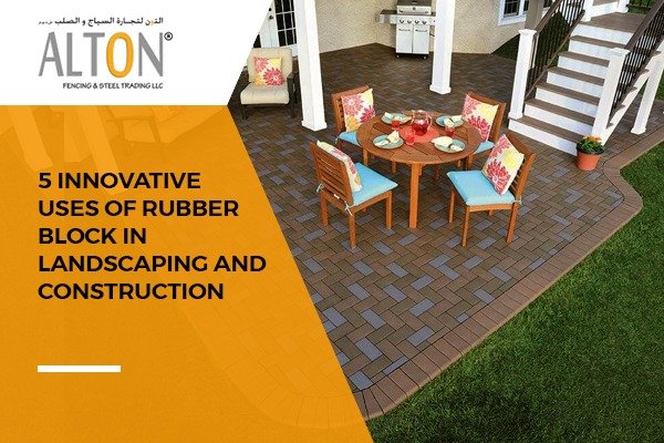 Rubber Blocks: Landscaping & Construction